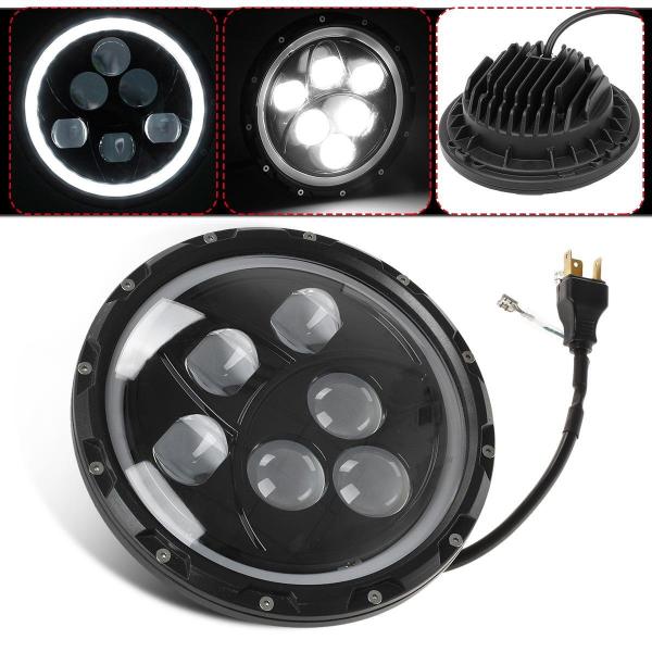 7 Inch 60W Cree Led Replacement Headlights High / Low Beam H 5400 L 1800 Lumen