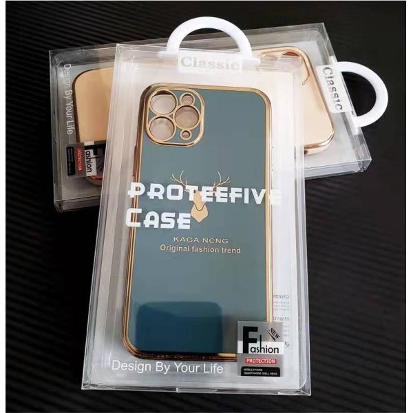 Bolsa de empaquetado de la caja del caso móvil electrónico de la cubierta del PVC con el parte movible de la ampolla