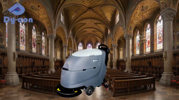 Dycon FS20 Battery Floor Scrubber 24V 2000m2/h Efficiency