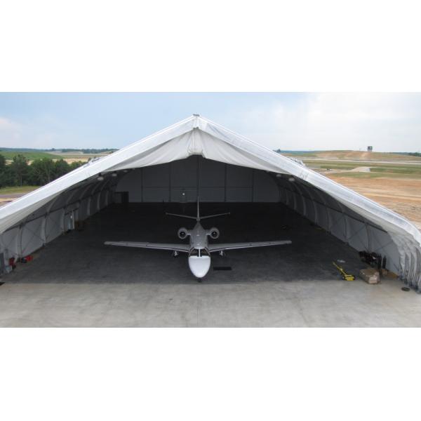 Giant 50m X 60m Airplane Hangar Tents Aluminium Frame Pcv Fabric