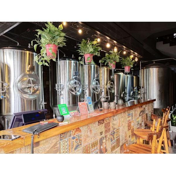CE Beer Making Equipment For Brewpub Or Restaurant , Stainless Steel Material