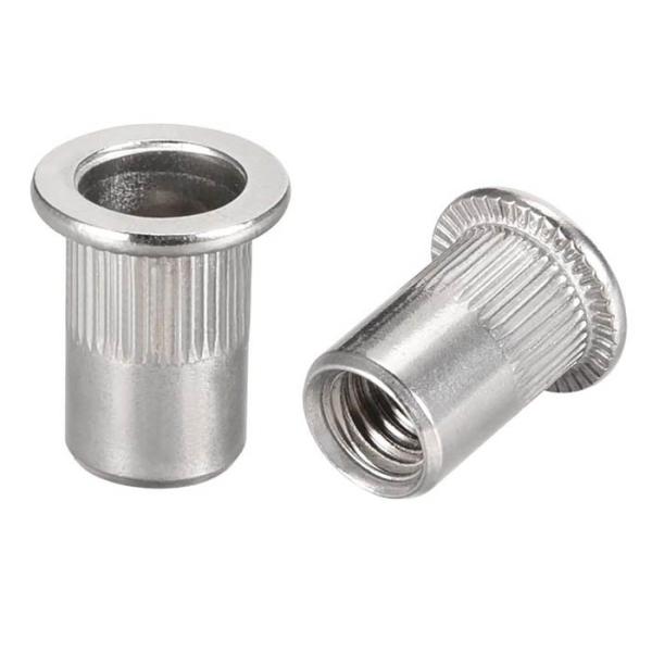 M8 M10 M12 Noix de rivette à tête plate SS304 à base de passivate