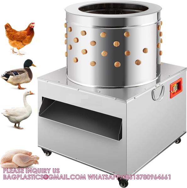 Chicken Plucker De-Feather Machine Commercial Poultry Duck Goose Plucker Feather Plucking