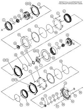 9H5537 Spring Helical Comp Clutch Piston Cylinder Liner 1U-3840 Engine 9H-5537 Ring 1U3840 Pump G