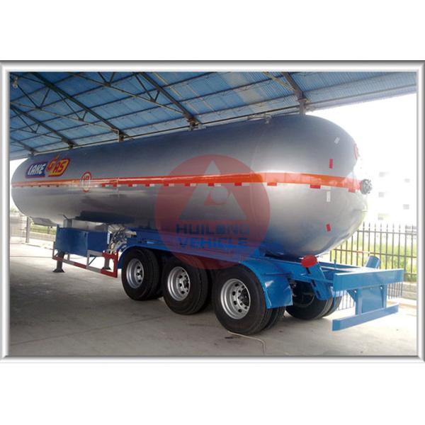 23 Ton LPG Transport Trailer Truck Mount Bobtail End Plate Low Inner Impact LPG Tank Semi-Trailer