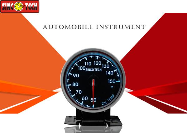 60mm Oil Temp Gauges 7 Colors Backlight Universal For Racing Cars
