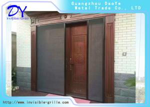 Porta de tela retrátil Windproof da mosca da isolação térmica 250cm