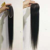 Raie Brésilienne Lisse 2x6 HD Invisible en Cheveux Humains avec Dentelle