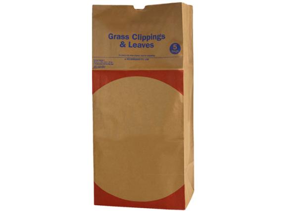 Brown Multiwall Kraft Paper Bags Kitchen Garbage Lawn Paper Bags Recycled