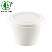 ODM reusável amigável dos recipientes de alimento de Juice Biodegradable Coffee Cups Eco do chá da fibra de planta