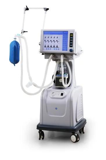 Adult Children Medical Ventilator Machine Breathing Apparatus 10.4 Inch Display