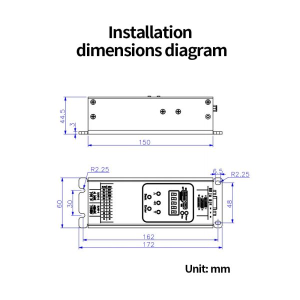 Turnstile Servo Driver 24 ~ 80 VDC Gate Servo Driver, Speed Gate Servo Driver