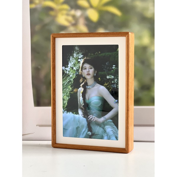 10 Inch Thick Solid Wood WiFi Touch Digital Photo Frame 1280*800 Vintage Wooden Digital Picture Frame