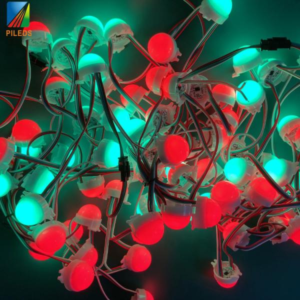 IP68 наружные светодиодные круглого шара Рождественские огни 30 мм 12 Вт Smd5050