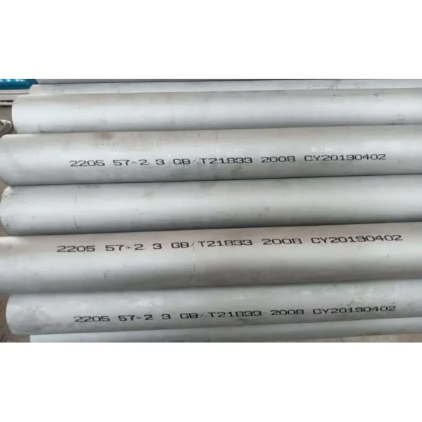 Cold-Drawing Technique Duplex Stainless Steel Pipe with Bright Surface Treatment and High Strength S31803 Pipes
