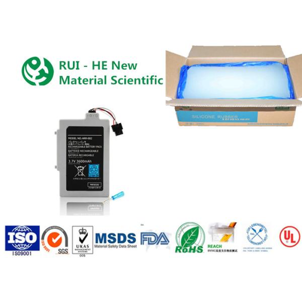 RH7522® High Thermal Resistant Rubber , Solid Silicone Rubber For Electronic Potting