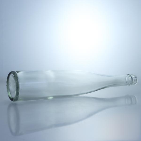 Beverage Container Tall and Thin Super Flint Glass Bottle with Screw Top