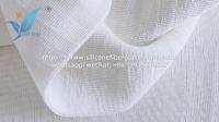 Tissu étirable blanc ignifuge pour matelas