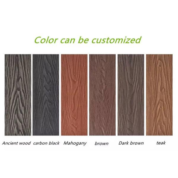 Внешние 140mm легкое устанавливают водоустойчивое на открытом воздухе WPC украшая настил