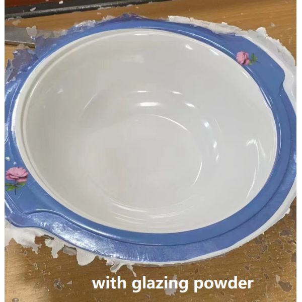 Flowing 200mm Melamine Glazing Powder with Specific Gravity 1.5-1.6g/cm3 Best Choice