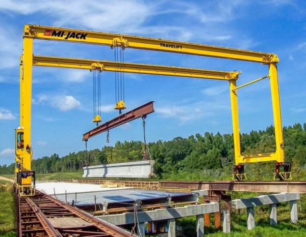 Bridge Building Construction Handling Mobile Gantry Crane