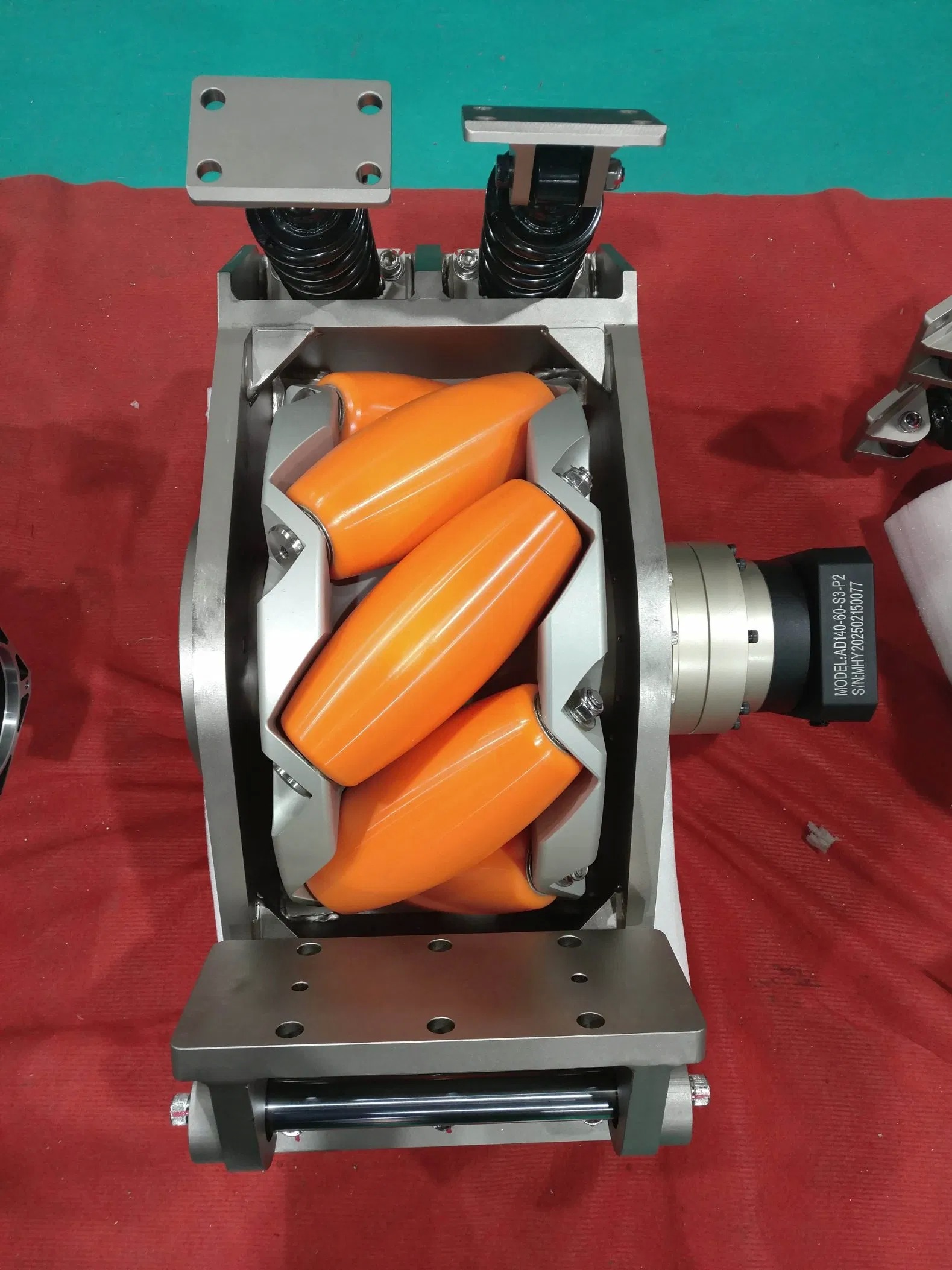 22 Inch Heavy Duty Mecanum Wheels Reinforced Industrial Mecanum Wheels For Heavy AGV Systems