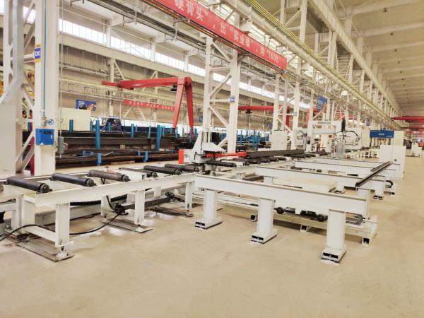 CNC H Beam Drilling Band Sawing Line Price/Quotation Chinese Supplier CNC H Beam Drill Machine