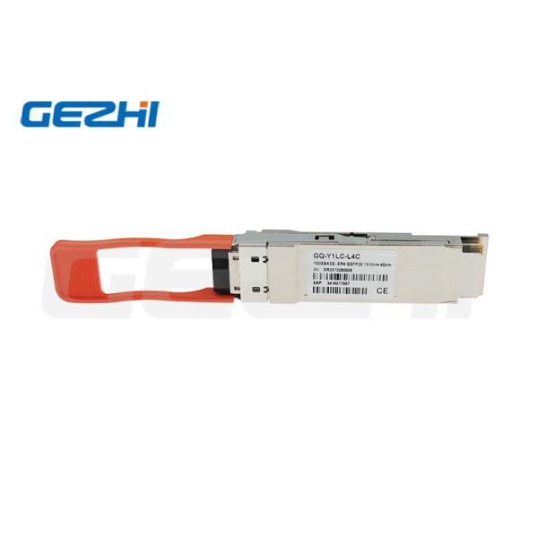 LR ER CWDW 100G QSFP28 Transceiver 1310nm 10km 20km 40km Optical Transceiver Module