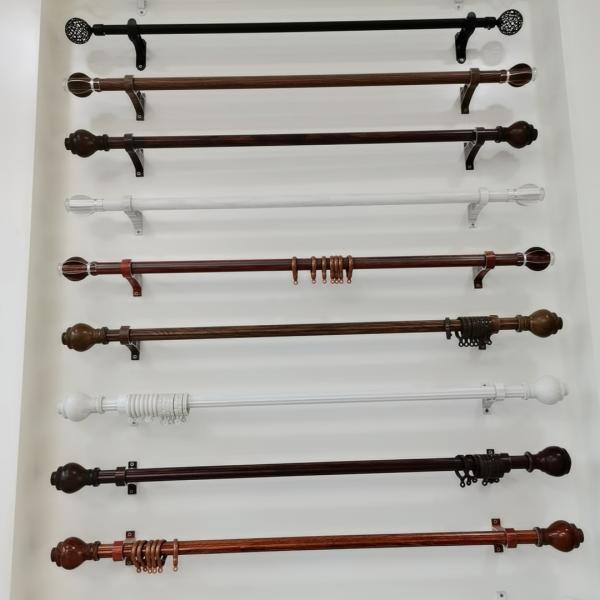 Американский занавес штанги стиля 28mm 6.7m чугунный