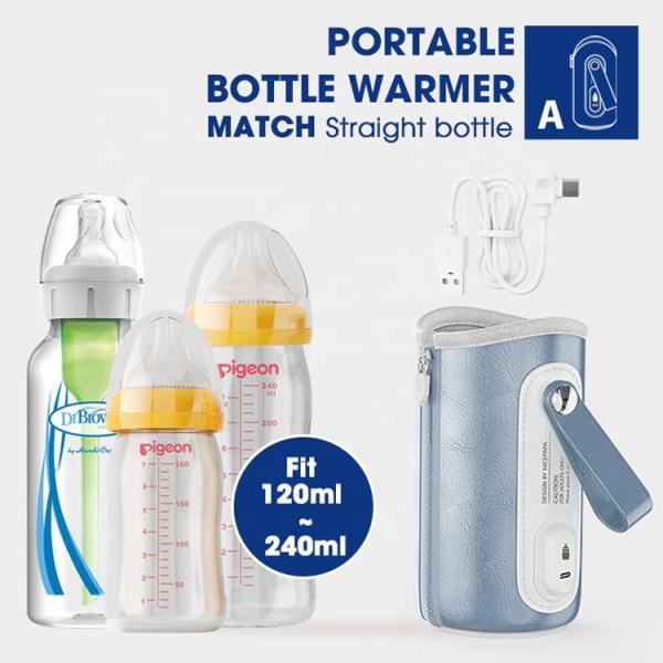 Smart Baby Portable Travel Bottle Warmer Bag Heat Resistant Thermostat For Travel