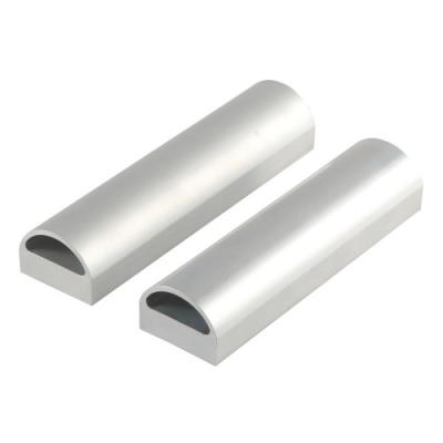 Industrial Extruded Aluminum Channel Semicircular Extruded Aluminum Track