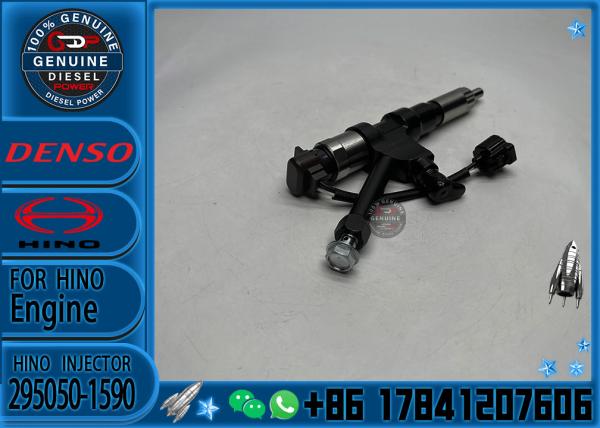 23670-E0590 Common Rail Injector 295050-1590 For Denso Injector Hino P11C For Toyota HILUX 2KD-FTV