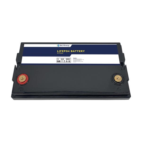 2240Wh IP65 LiFePO4 Piles au lithium-ion Pack de batterie 12V175Ah