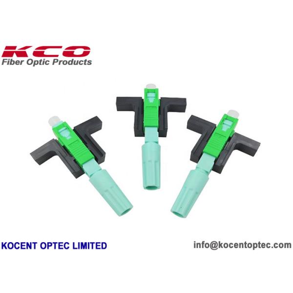 Pre-Polished SC UPC Fast Connector with 60mm Length and Tensile Strength >60N for 3mm and 2mm Cables