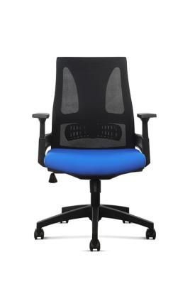 330 Black Nylon Cozy Executive Swivel Adjustable Task Chairs Medium Back