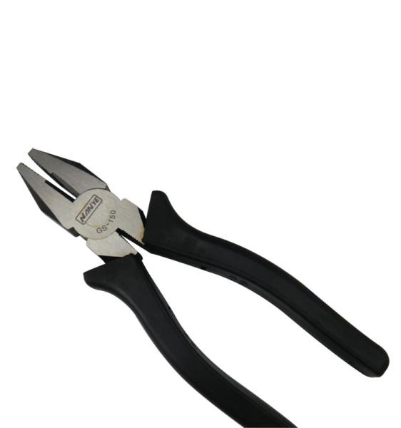 Black Color Spring Loaded Diagonal Cutters Insulated Grip 150mm Length