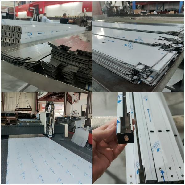 Stainless Steel Shower Glass Profile Erosion Resistant Surface Smooth