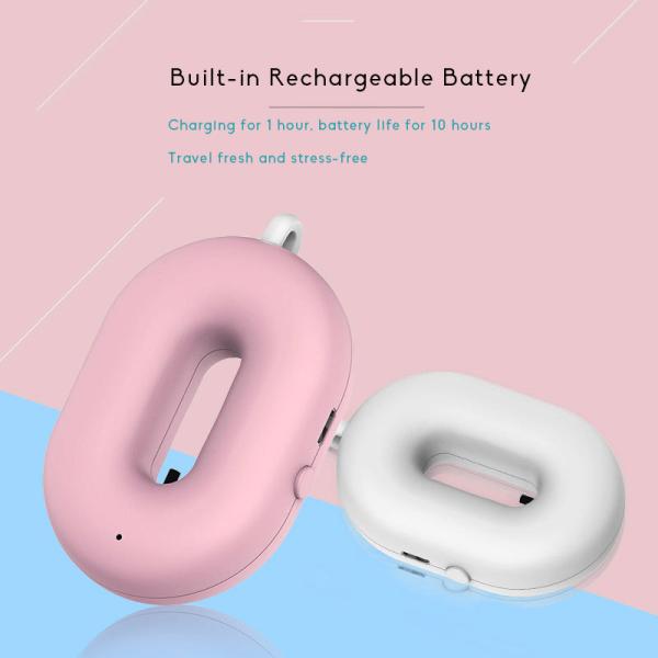 40 C Wearable Air Purifier Bacteria Removal Office Ozone Generator Necklace