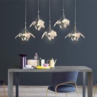 Living Room Contemporary Crystal Pendant Light Dia 32cm AC265V