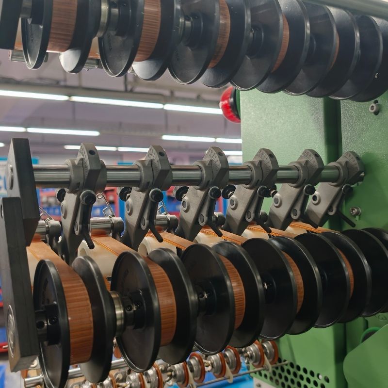 High‑Speed Servo Flat‑Head Shuttleless Ribbon Loom for Narrow Elastic & Non‑Elastic Webbing