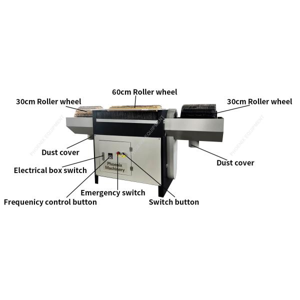 Small Wood Furniture Polishing Machine PM120A with 300mm Polishing Roller Diameter