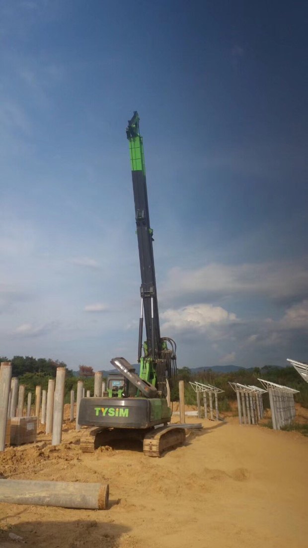 Низкой цены стабильности TYSIM KR125C Максимальн Сверлить Диаметра 1300mm Максимальн Сверлить Глубина 43m буровая установка высокой гидравлическая