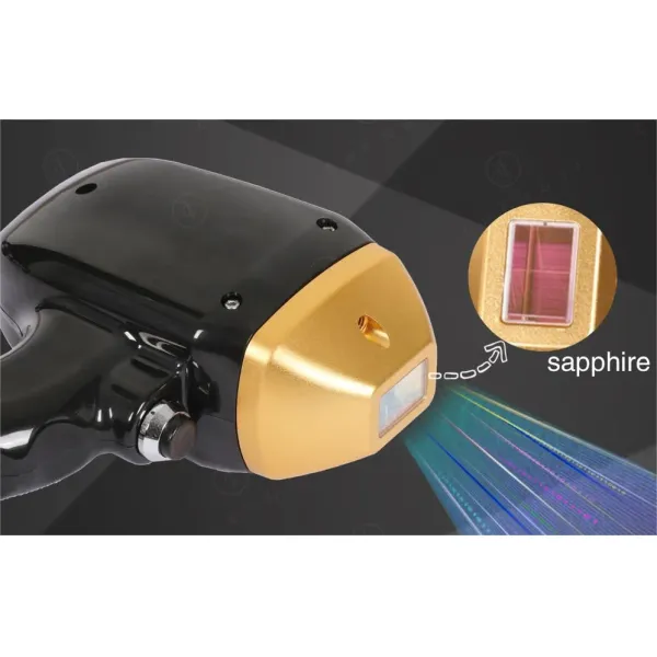 Machine d'épilation au laser à diode 808nm 1064nm 755nm avec système de refroidissement TEC pour salon et usage domestique
