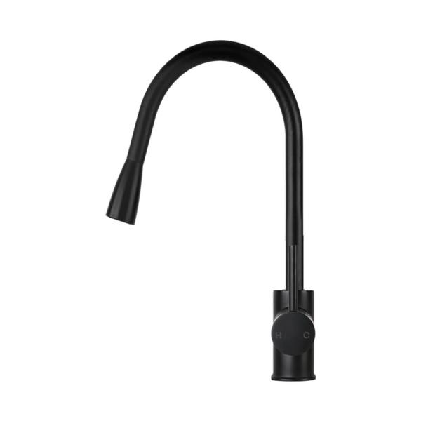 Brass Body Kitchen Mixer Tap with 2 Modes Hot/Cold Water Options and Pull Out Function