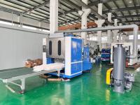 Máquina de corte de folhas de plástico de extrusão automática entrelaçada