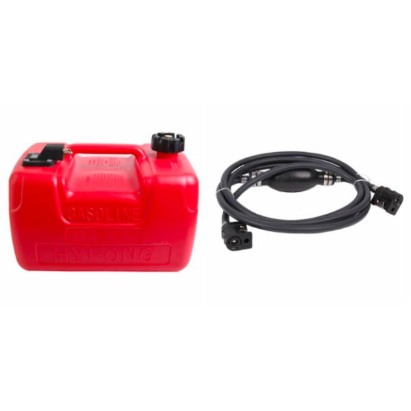 12L 24L HDPE Plastic Marine Fuel Tank With Hose And Nozzle