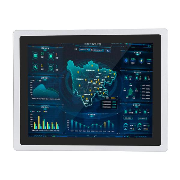 PC de panel de pantalla táctil industrial de 15 pulgadas J1900 IP65 Empotrado con corte a medida, resistente al agua, USB, LAN, RS232, pantalla HD, PC de panel de pantalla táctil