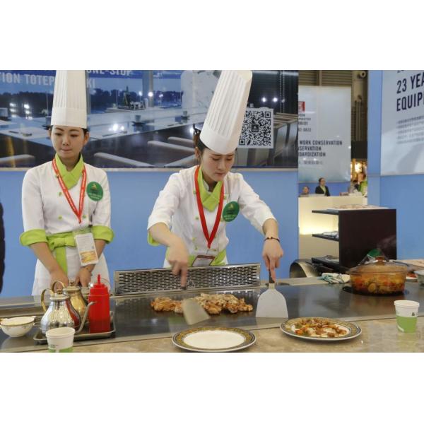 Таблицы гриля теппаньяки нержавеющей стали индукция трубки коммерчески электрическая