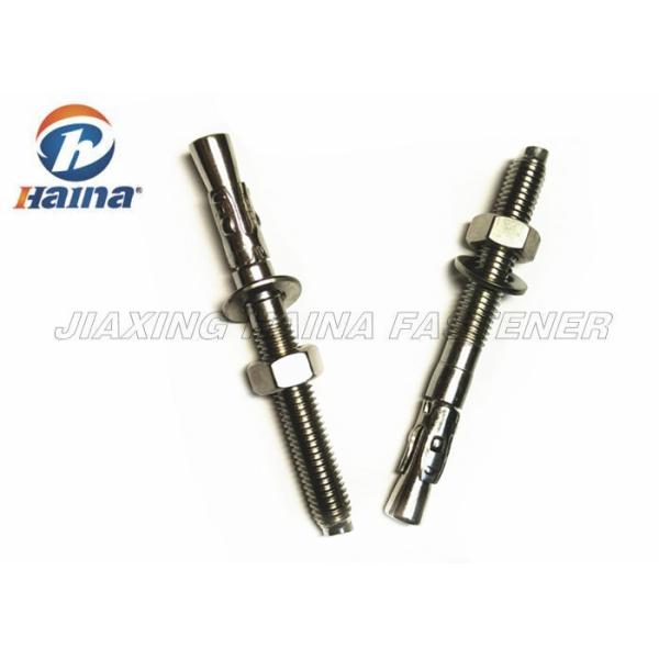 M10 X 80 White Zinc Plated Cold Forged Full Thead Bolt Wedge Anchor