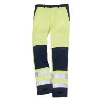 Chama estática do algodão de 99% anti - calças retardadoras do trabalho, calças do trabalho de HIVIS franco